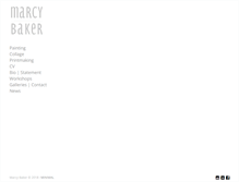 Tablet Screenshot of marcybaker.com